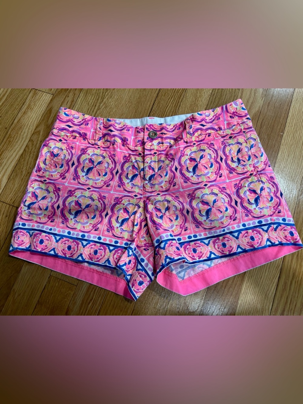 Lily Pulitzer Women’s size 8 Callahan Shorts 5” Chino Multicolor Women's Shorts